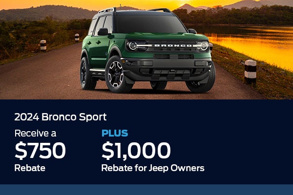 Bronco Sport Offer